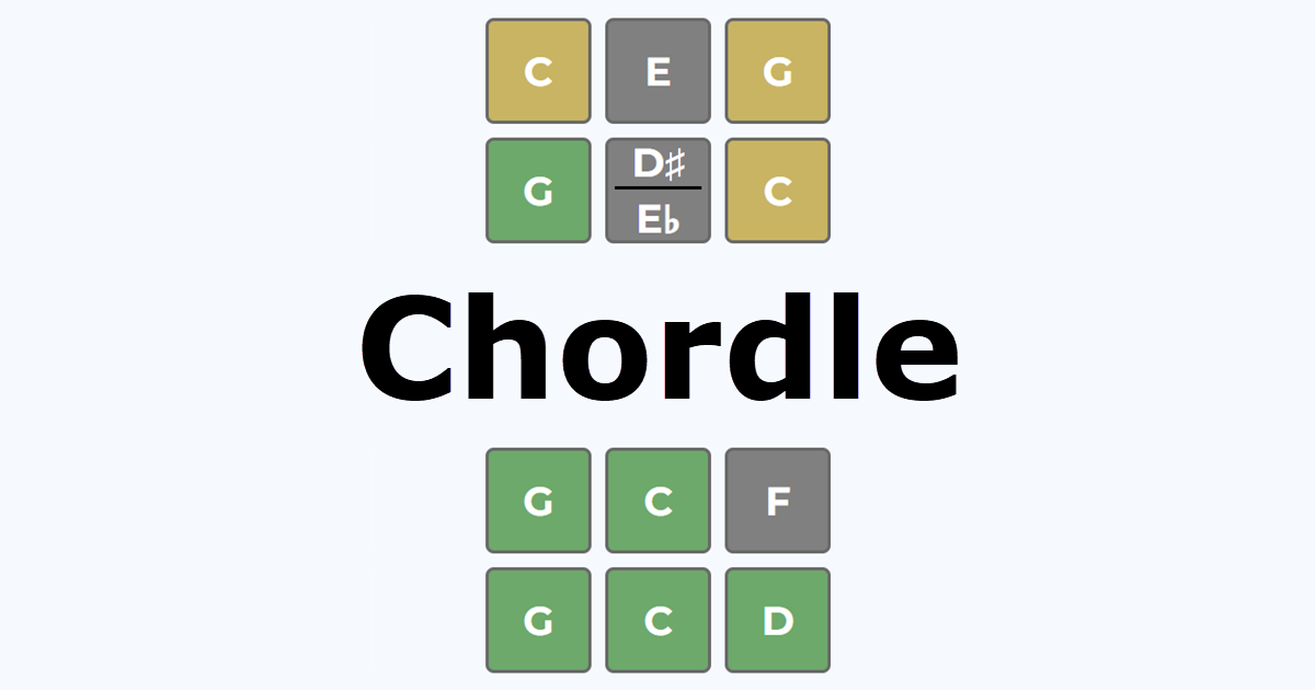 Chordle preview image