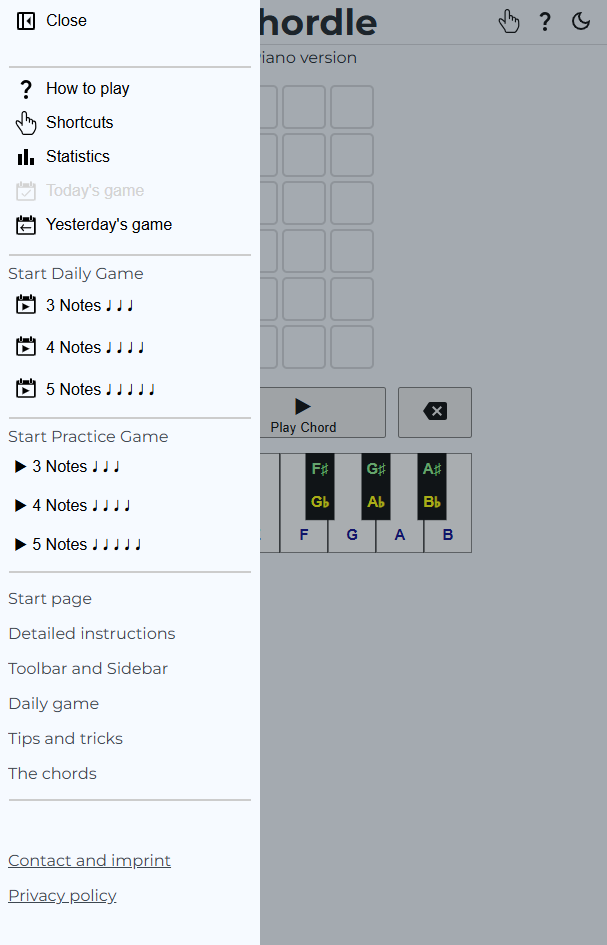 Image of toolbar