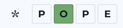 Word with neighbours symbol